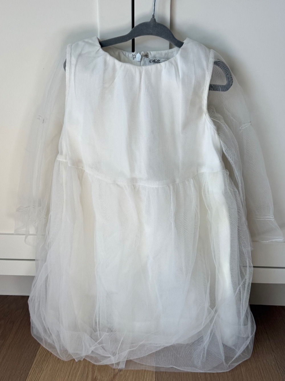 Nellystella Kids White Dress - Size 4